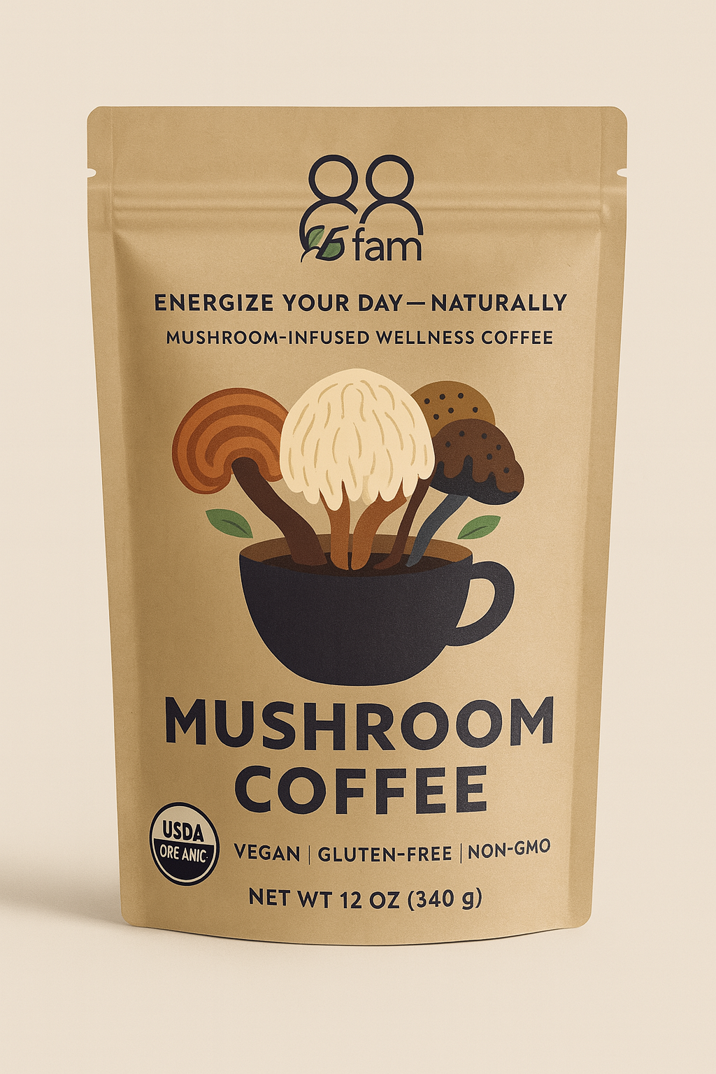 RYZE Organic Mushroom Coffee